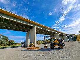 Baustart Autobahnbrücke © Sören Müller