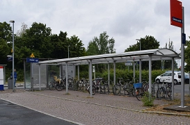 Fahrradstellflächen Oberer Bahnhof Grimma © Stadt Grimma