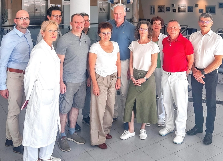 Leitungsteam Krankenhaus Sana Juli 2025