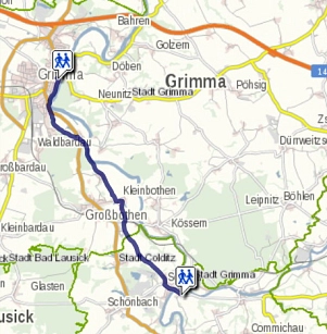 Muldentalwanderweg Colditz-Grimma