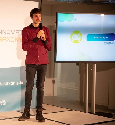 Patrick Eckardt  - Gewinner Games Innovation Awards Saxony