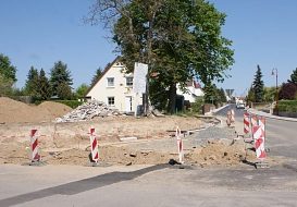 Baustelle Straßensperrung © Stadt Grimma