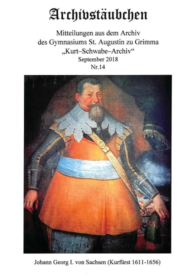 Titelblatt vom Heft "Archivstäubchen" © Archiv des Gymnasiums St. Augustin