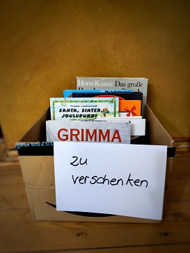 Verschenkekiste © Stadt Grimma