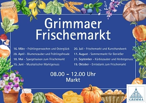 Grimmaer Frischemarkt Termine
